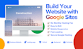 create a modern and responsive website using google sites