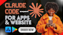 claude code app development claude code website developer claude code expert