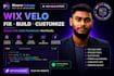 fix, debug and develop custom wix velo code