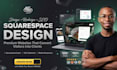 design squarespace website development, squarespace redesign, booking printify