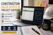 be your construction project manager and consultant