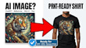 turn your ai image into a print ready tshirt design
