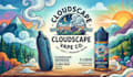 create a custom illustrative vape logo and product