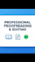 proofread and edit english documents professionally