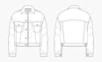 draw fashion technical illustrations with details