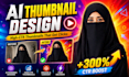 create ai youtube  thumbnail that boost CTR