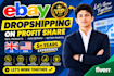 do ebay dropshipping on profit share