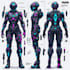 design a professional character turnaround sheet