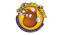 make bake potato logo for the the chubby spud food trailer