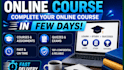 create online course content creation,ai training video teachable course website