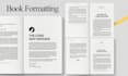 design book formatting and layout, KDP book formatting