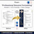 create an ats friendly professional resume CV