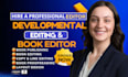 developmental editing line editing proofreading for children book fantasy