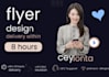 design a modern and creative flyer for your brand