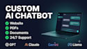 a ai customer support chatbot trained on your pdfs
