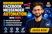 automate facebook messenger chatbot with n8n ai automation