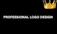 design a luxury 3d monogram logo with crown and wings