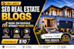 write real estate blogs that turn traffic into leads