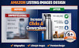 create amazon listing images and infographics