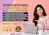mode converting klaviyo email flows welcome email copy flowchart email seqeunce