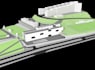provide 3d printable cityscape from map, 3d printing stl digital elevation model
