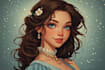 illustrate a professional disney cartoon portrait