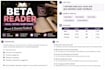 beta read your novel and give detailed reader feedback