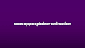 make saas app explainer animation