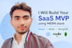 build your saas mvp using mern stack react node mongodb