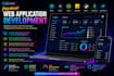 do full stack website development as front end and backend developer