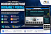 design and develop a modern sharepoint intranet portal
