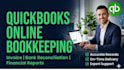 do quickbooks online bookkeeping, invoicing and bank reconciliation