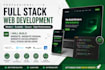 build website, website design, website development, full stack developer