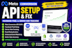 setup meta conversion API, facebook pixel and server side tracking