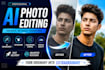 do ai photo editing retouching and image enhancement