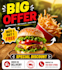 design modern food flyers and restaurant ads