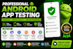 provide closed testing 12 testers 20 testers mobile app testing 12 testers