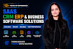 develop custom saas, crm, erp and business software solution