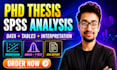 do spss statistical analysis with results tables and interpretation in 24 hrs