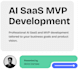 ai saas mvp development