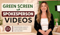 be your german green screen video spokesperson