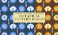 illustrate a seamless botanical pattern for fabric, packaging or brand