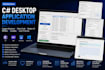 develop c sharp desktop applications and sql databases