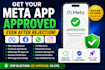 get meta facebook app review, permissions and app approval fast