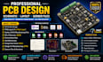 design arduino esp32 stm32 pcb layout pcb design  with schematic and gerber file