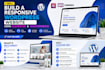 build a responsive wordpress website using elementor and woocommerce