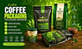 design coffee packaging, coffee bag, label, and pouch design