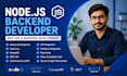 be your nodejs backend developer for rest API development