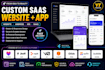 turn your idea into a custom saas website and android ios flutter app