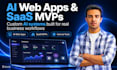 build your ai saas mvp, web app, dashboard or internal tool